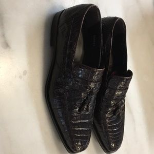 COPY - Mezlan Genuine Crocodile Vero Cuoio Men’s 10:5 M Dress Shoes with tassels